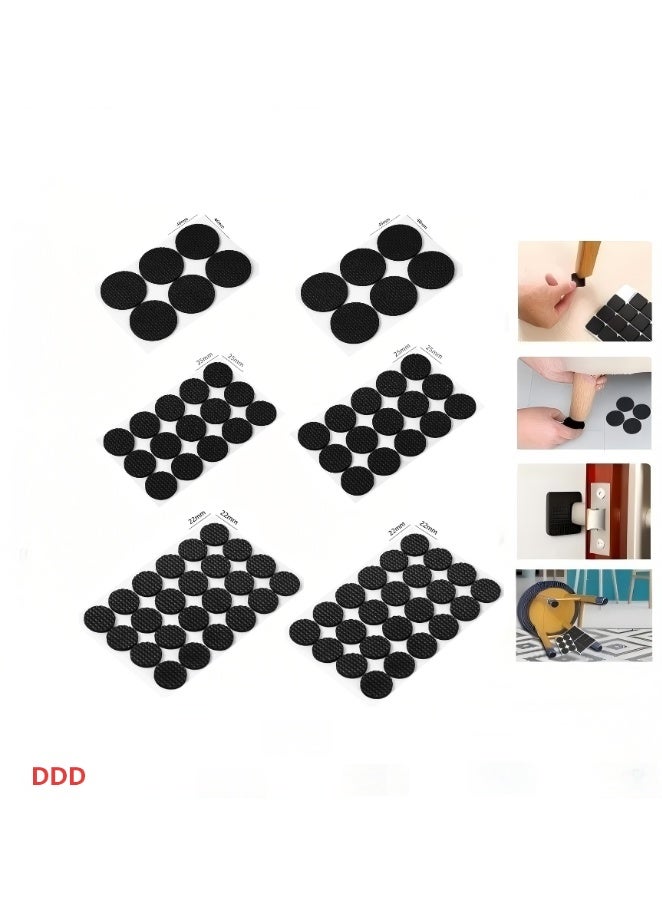 90PCS Anti-Slip Furniture Pads Self-Adhesive Rubber Feet – Round Chair Leg Floor Protectors with Noise Reduction for Hardwood, Tile, Laminate & Carpet Floors - Image 1